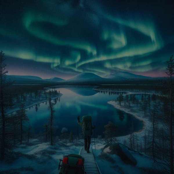 Quels sont les meilleurs circuits de randonnée pour admirer les aurores boréales en Laponie ?